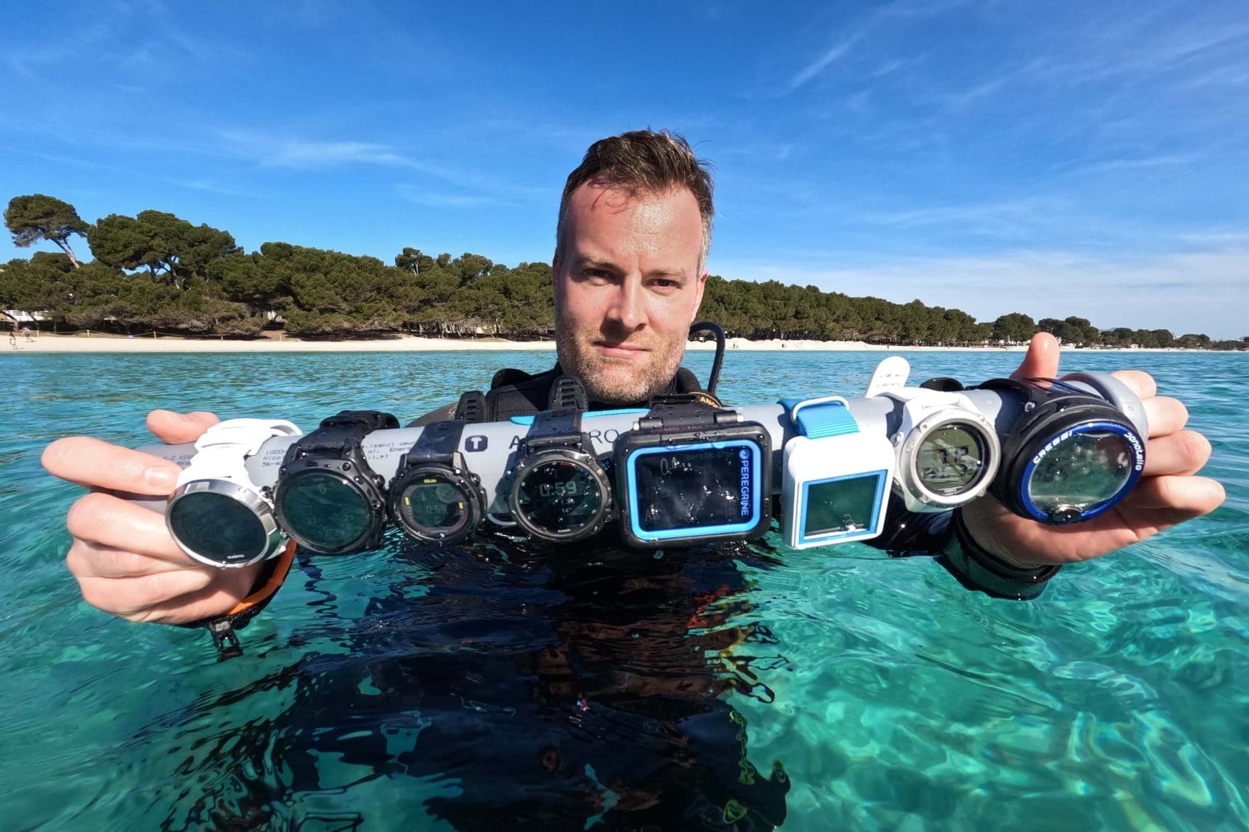 dive-computer-nicolai-with-various-dive-computers